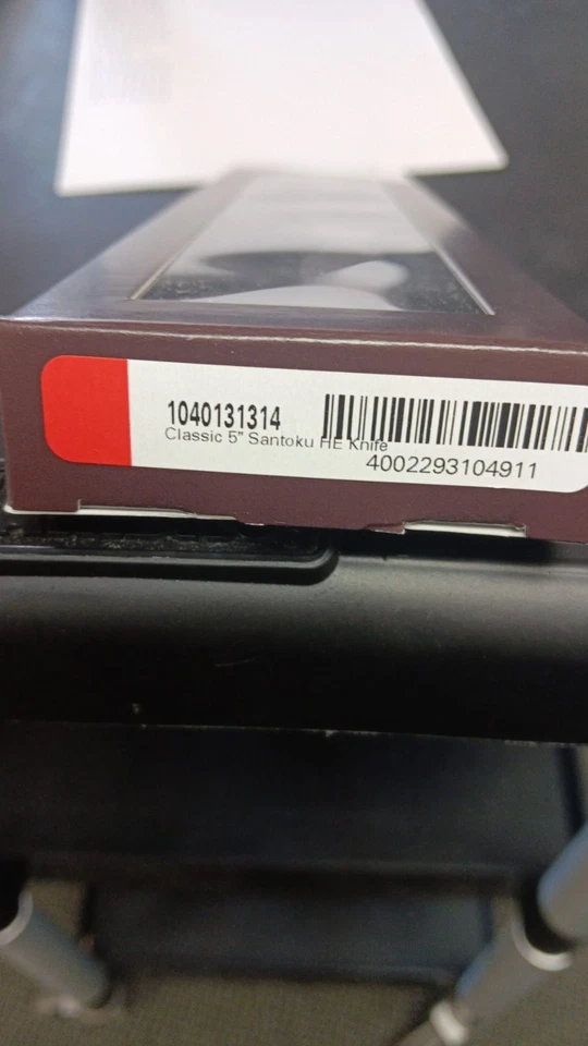 Cuchillo Santoku Wusthof Classic 5" Borde Hueco 10401314 NUEVO Auténtico Distribuidor Foto 1 de 1