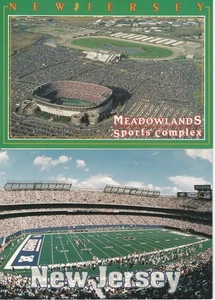 (2) National Football League New York Giants & Jets Football Stadium Postcards - Picture 1 of 2