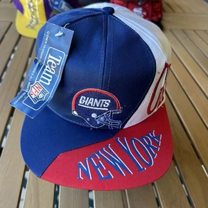 De colección 90 Drew Pearson New York Giants NFL Snapback Gorra Gorra Rara - Imagen 1 de 9