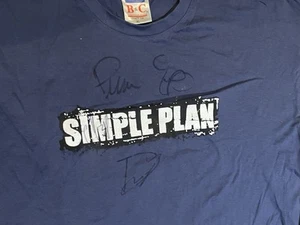 Simple Plan SIGNED ‘Still Not Getting Any’ Vintage Tour (2005) T Men’s Size XL - Picture 1 of 3