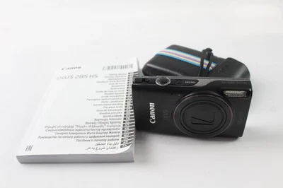 Canon IXUS 285 HS Digital Compact Camera Working w/ Canon 12x Optical Zoom Lens - Image 1 of 4