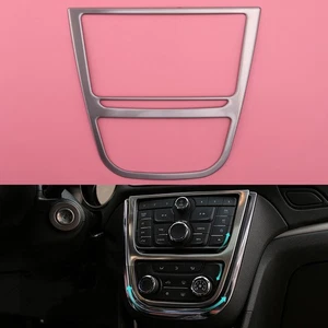 Silber Mittelkonsole Klimaanlage CD Schalttafel Blende Fit für Opel Mokka 13-16 - Picture 1 of 5