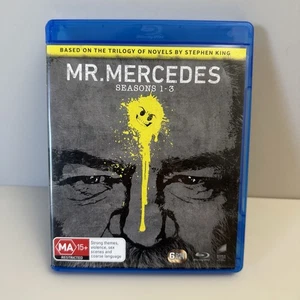 Mr Mercedes Seasons 1 2 3 Complete Series Blu-Ray plays on US Devices Rare oop - Picture 1 of 9