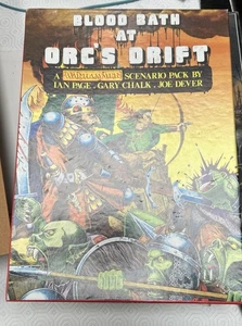 WARHAMMER -Blood Bath At Orcs Drift-1985-Boxed - Picture 1 of 7