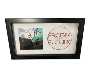 HAWTHORNE HEIGHTS SIGNED AUTOGRAPH x4 FRAGILE FUTURE FRAMED & MATTED CD JT +3 - Picture 1 of 4