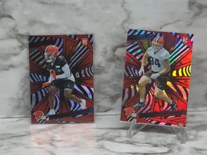 2025 Revolution RC Mason Graham Dylan Sampson Red Astro Cleveland Browns - Picture 1 of 2