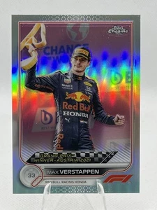 2022 Topps Chrome Formula 1 - [Base] - Refractor #159 - Max Verstappen - Bild 1 von 2