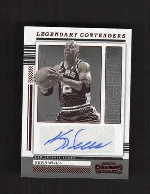 Autógrafos Contenders Kevin Willis Legendary Contenders 2021-22 bronce/25 Foto 1 de 2