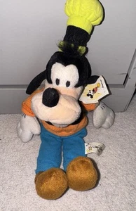 Walt Disney World BONITO CLÁSICO GOOFY 12" JUGUETE DE PELUCHE de colección etiquetas nuevas - Imagen 1 de 5