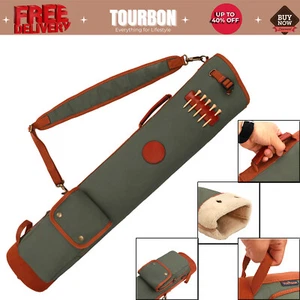 Tourbon Golf Clubs Bag Carry Sunday Travel Shoulder Bag Old School Lightweight - Picture 1 of 22