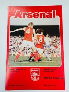 Arsenal V Derby County 1978/79 16-12-1978 división 1 - Imagen 1 de 1