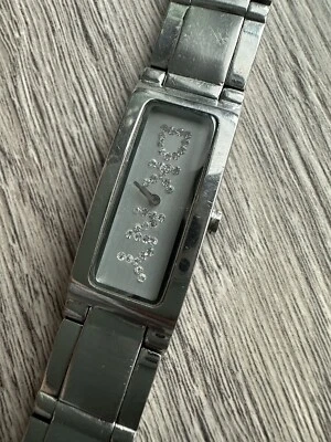 DKNY Uhr Damen Silber Strass - Bild 1 von 4