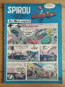 SPIROU ( journal ) n° 1099 , couverture Franquin , ( Dupuis , 07/05/1959 ) - Picture 1 of 2