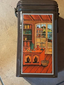 Blechdose Vintage - Tchibo - Gebraucht - Eckig - Kaffeedose - Bild 1 von 8
