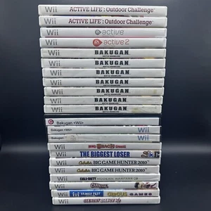 Nintendo Wii Games Complete Fun You Pick & Choose Video Games Lot - Picture 1 of 7