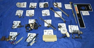 NECCHI 521 SEWING MACHINE ORIGINAL PARTS IN GOOD CONDITION PICK YOUR PARTS - Picture 1 of 28