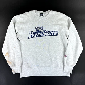 Vintage MV Sport Athletic Sweatshirt USA Made Penn State PSU Lightweight Large - Picture 1 of 10