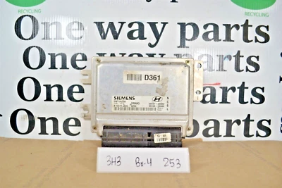 3910123680 KIA SPECTRA 2006 MÓDULO ECU CONTROL MOTOR ORDENADOR OEM 3H3 253 B4 Foto 1 de 4