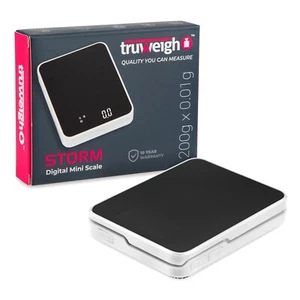 Báscula digital de alimentos de cocina Truweigh para cocinar - gramos y onzas 200 g x 0,01 g - Imagen 1 de 12