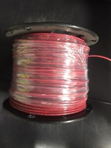 # 12THHN STRANDED WIRE RED  500' NEW ROLL Copper Cu. Thwn