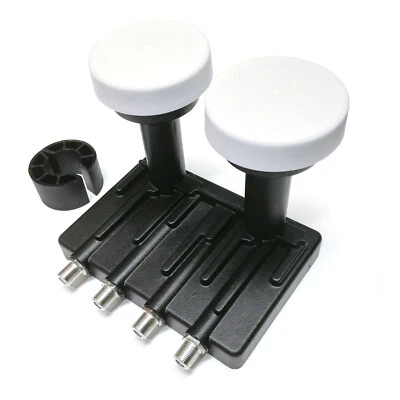 LNB Monoblocco 6° Astra HotBird 4 Uscite Indipendenti Fracarro UX-MBQD6 287141