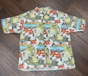 Vintage Preswick & Moore Island Collection Hawaii/Insel Hemd Herren Gr. XL - Bild 1 von 10