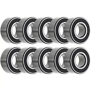 NICHE Wheel Bearing 5205-2RS 25x52x20.5mm Double Row Angular Contact 10 Pack - Picture 1 of 5