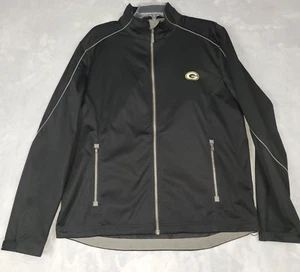 Green Bay Packers Mens Medium Jacket Cutter and Buck Weather Tec NFL Football - Picture 1 of 12