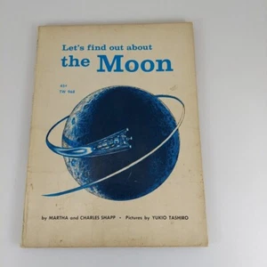 Let's Find Out About The Moon Martha and Charles Shapp Scholastic 1st Print 1966 - Picture 1 of 12
