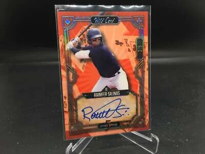 Raimfer Salinas 2023 Wild Card 5 Card Draw 5CDCL-63 /5 Yankees - Image 1 of 2