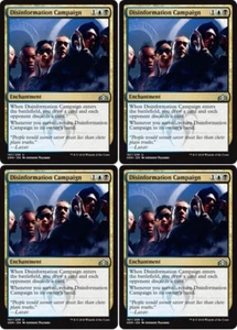 MTG - 4x DISINFORMATION CAMPAIGN - Guilds of Ravnica (U) - Picture 1 of 1