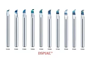DSPIAE Gancho Acero Tungsteno Brocha Cincel HC - EE. UU. Envío Rápido - Imagen 1 de 2