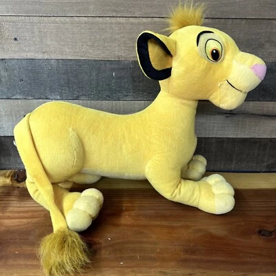 Peluche Simba Rey León Disney grande 22"" Hasbro 2002 Foto 1 de 4