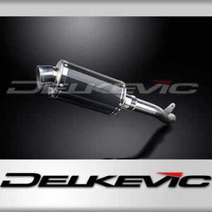Suzuki GSX-R1000 2003-2004 Delkevic Slip On 9" Oval Carbon Exhaust Muffler Kit - Bild 1 von 5