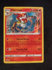 122PK026 - Infernape - 26/172 - Brilliant Stars - Holo Rare * - Picture 1 of 7