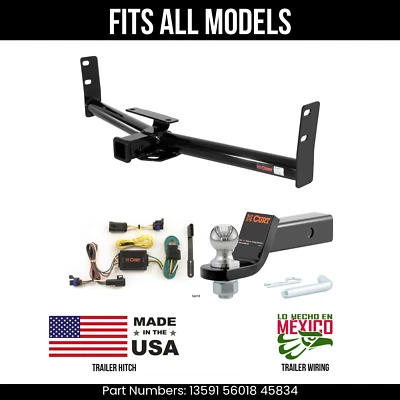 Enganche de remolque Saturn Vue 02-07 4 pines cable bola de 178" se adapta a todas las curtas 3,5 k 2" Foto 1 de 4