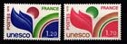 Frankreich Dienstmarken Unesco 19-20 postfrisch #KI114