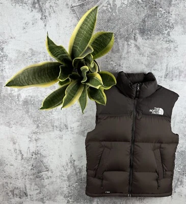 THE NORTH FACE TNF BROWN OUTDOOR MEN S SIZE GILET WINDER BREAKER VEST JACKET - Image 1 of 4