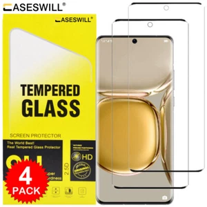 Protector de pantalla de vidrio templado borde curvo 3D para Huawei P60 P50 Pro - Imagen 1 de 8