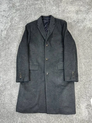 J.Crew Ludlow Overcoat Mens 44l Gray Wool Cashmere Insulated - Image 1 of 4