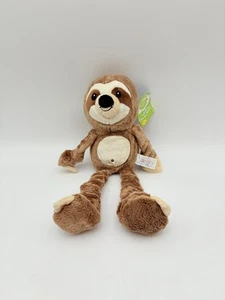 Spark Create Imagine Sloth Plush Doll Crinkle Legs Squeaker Rattle Stretchy Arms - Picture 1 of 9