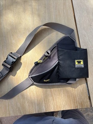 Mountainsmith Dart Lumbar Day Pack Hiking Blue & Gray Bottle Holder & Waist Bag - Image 1 of 4