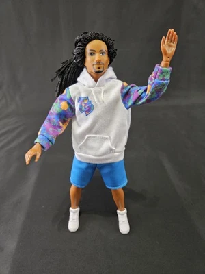 NEW! The Fresh Squad KHALIL 12" AA Doll w/ Hair Braids Dreadlocks /World Of EPI - Image 1 of 4