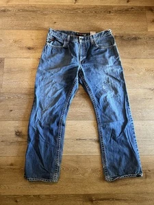 Ariat FR Jeans Uomo 38x32 M4 Stivale Taglio Basso Lavoro Abbigliamento Ignifugo Antistress - Foto 1 di 3