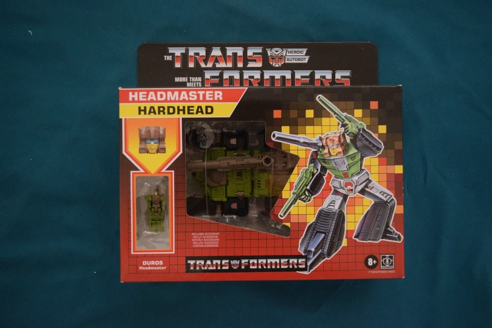 Transformers 2020 reedición retro Headmaster Hardhead Hasbro sellado sin usar, en caja Foto 1 de 1