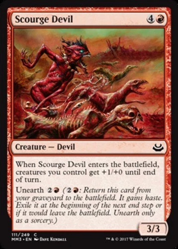 Scourge Devil - Modern Masters 2017 #111/249 MTG Magic The Gathering - Image 1 of 1