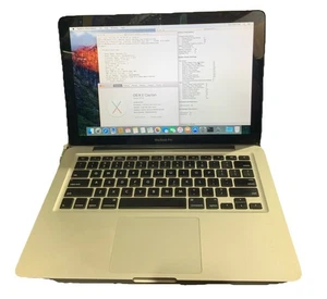 MacBook Pro A1278 2009 13" Intel Core 2 Duo @ 2,26 GHz 4 GB RAM 250 GB HDD El Capitan - Imagen 1 de 7