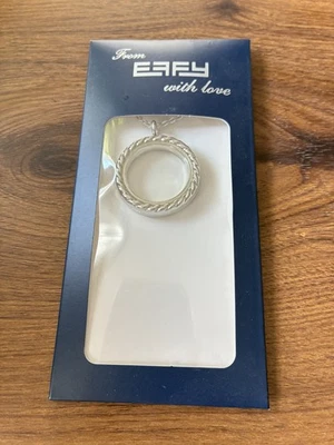 От Eafy с любовью. Ожерелье серебряного цвета с цепочкой - Изображение 1 из 3