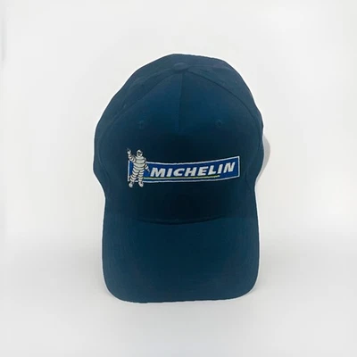 Синяя шляпа с ремешком в центре шины Michelin - Изображение 1 из 4