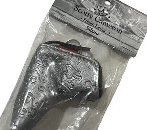 Scotty Cameron Key Fob Mini Headcover Keychain Fob Silver NEW - Picture 1 of 3